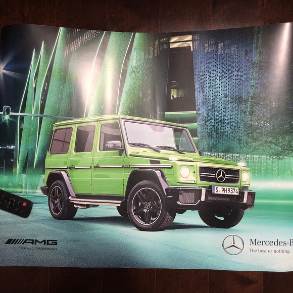 Mercedes-Benz AMG Double Sided Poster - Picture 2 of 2